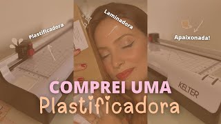 UNBOXING PLASTIFICADORA KELTER ✅🥰 [upl. by Coster297]