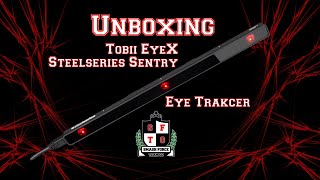 Tobii Eyex Steelseries Sentry EyeTracker Un boxing amp Set up [upl. by Truk]