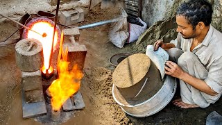 Amazing sand mold casting process  very interesting 🧐 video [upl. by Irehs846]