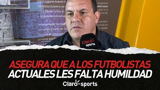 Cuauhtémoc Blanco asegura que a los futbolistas actuales les falta humildad [upl. by Netsyrc]