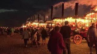 The Magic Of The Great Dorset Steam Fair At Night [upl. by Adnauqahs201]