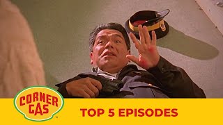 Corner Gas Funny Moments The Top Five Episodes [upl. by Ursal]