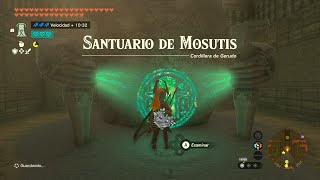 The Legend of Zelda Tears of the Kingdom  Santuario Mosutis laberinto Gerudo [upl. by Ramuk823]