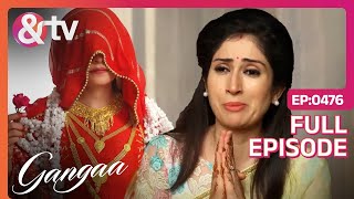 घूंघट वाली माता बनकर Prabha ने ली Niranjan के घर में Entry  Gangaa  Full Ep 476  andtvchannel [upl. by Adil]