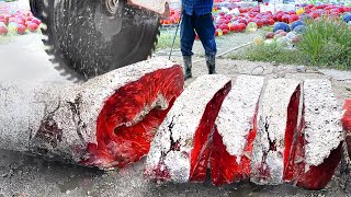 How They Cut Massive “Volcanic” Glass amp Make Amazing Crystal Balls [upl. by Amalie]