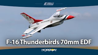 Eflite F16 Thunderbirds 70mm EDF Updated and Upgraded for 2023 [upl. by Ilegna]