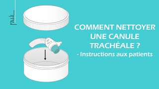 Comment nettoyer une canule trachéale   Animation  Fahl MedizintechnikVertrieb GmbH [upl. by Nailij]