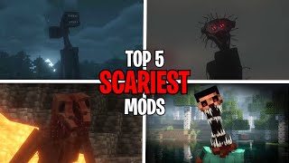 The Top 5 SCARIEST Minecraft Mods [upl. by Jakoba747]