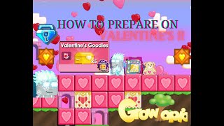 Growtopia  How To Prepare Valentines 2024 🤑  GROWTOPIA 2024 [upl. by Denis]