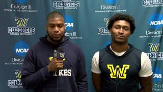 Landmark Offensive Athlete and Colonel of the Week Interview with Xavier Powell and Elijah Jules [upl. by Aneehc652]