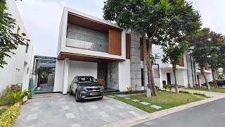 400 SQ YARD LUXURY FULLY FURNISHED 3990 SFT VILLA FOR SALE GATED COMMUNITY HYDERABAD ELIP PROPERTY [upl. by Ynaittirb]