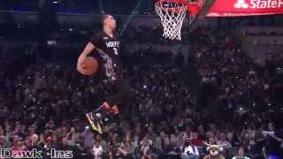 All 2015 Sprite Slam Dunk Contest Dunks LaVine KILLS IT [upl. by Gnav]