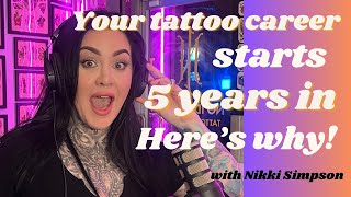 Tattoo Career Talk With Nikki Simpson  Honest Tattooer Podcast [upl. by Jo]