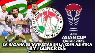 Tayikistán 🇹🇯 la HUMILDE SELECCIÓN DEBUTANTE que llegó a CUARTOS DE FINAL de la Copa Asiática 2024 [upl. by Danais]