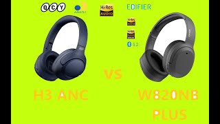 COMPARATIVO QCY H3 ANC vs EDIFIER W820nb Plus [upl. by Tomas857]