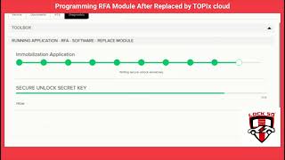 Programming RFA Module After Replaced by TOPIx cloud diagnostic online JLR IDS SDD Pathfinder Topix [upl. by Roana]