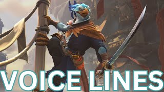 Dota 2  Kez  Voice Lines [upl. by Arramat804]