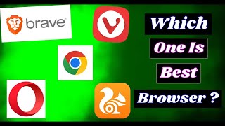 Which Web Browser Should You Use Top 5 Browsers Compared 2024 [upl. by Aivatan735]