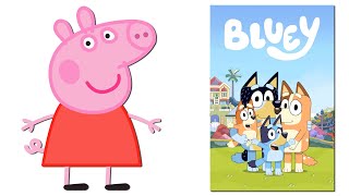 PEPPA PIG Characters And Their Favorite TV SHOW [upl. by Aneetak]