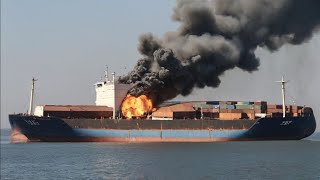 14 Minutes Ago 2 Russian cargo ships carrying 700 tons of ammunition were sunk by Ukraine [upl. by Aitak]