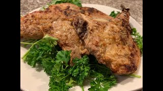 Air Fried Pork Chops  Lavonnes Kitchen [upl. by Surat]