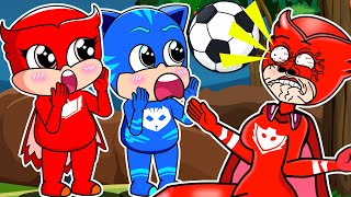 OMG Poor Owlette  Baby Catboy is so bad Catboys Life Story PJ MASKS 2D Animation [upl. by Emirej]