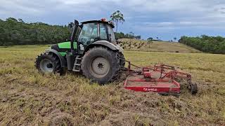 quot Cut Grass Of the Block amp Tractor quot Bajias Cooking [upl. by Flita784]