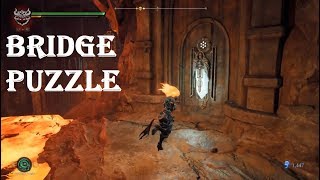 Darksiders III  The Hollows Bridge Puzzle [upl. by Salisbury]