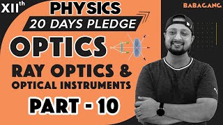 153 Class 12  Ray Optics  Refraction through composite glass slab  Physics Baba [upl. by Halfon]