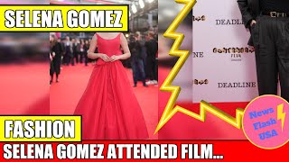 SELENA GOMEZ STUNS IN ELEGANT ATTIRE AT BFI FESTIVAL EVENTS [upl. by Naik]