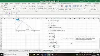 SCS triangular unit hydrograph  Hydrology [upl. by Hairej]