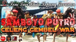 Jaranan Samboyo Putro Terbaru Celeng Gembel Live Waterpark  Traditonal Dance Of Java Indonesia [upl. by Thurlough705]