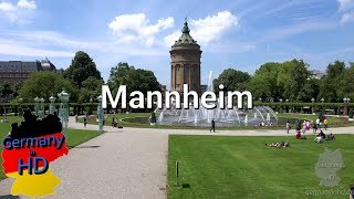 Mannheim in 4k UHD GermanyinHDde [upl. by Namreg]