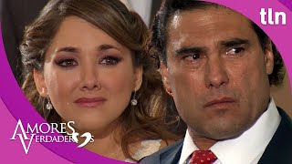 Arriaga se entera que Liliana NO es su hija  Amores verdaderos 23  Capítulo176  tlnovelas [upl. by Martella881]