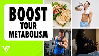 Boost Your Metabolism And BURN Fat  5 Tips  V SHRED [upl. by Aciretnahs]