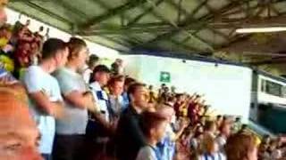 Leeds v Hartlepool hartlepool fans [upl. by Artemisa708]