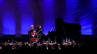 LIVE  László Fenyö Cello  Kirill Krotov Piano Brahms Wiegenlied Lullaby [upl. by Labanna]