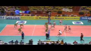 Bartosz Kurek 3rd meter Attack Brazil Poland00avi [upl. by Bennie]