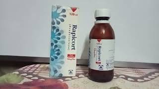 Syrup Rapicort Uses Benefits and disadvantages in Urdu  Prednisolone Uses [upl. by Nisotawulo]