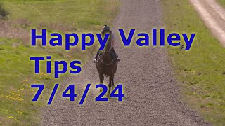 🏇Hong Kong Horse Racing Tips 742024  Happy Valley [upl. by Martinsen]