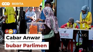 Pemimpin Bersatu cabar Anwar bubar Parlimen uji mandat pada pilihan raya [upl. by Aloap]