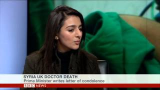 Sara Khan the sister of Dr Abbas Khan who died in Syria on claims he had been killed [upl. by Naellij]