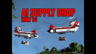 AI Automated Supply Drop  HOW TO  Space Engineers [upl. by Menon750]