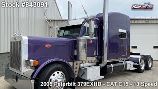 2005 PETERBILT 379EXHD  843091  89999 [upl. by Donadee]