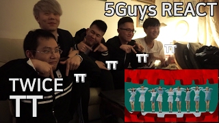 TWICE 트와이스  TT 5Guys MV REACT [upl. by Whitney]