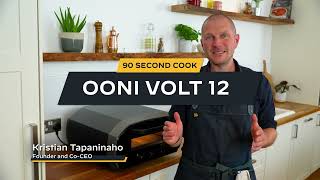 Can the new electric Ooni Volt 12 really cook a pizza in 90 seconds [upl. by Huff93]