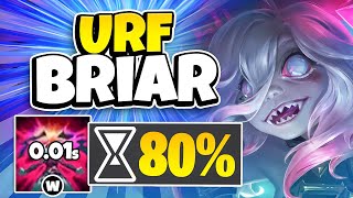 URF 2024 BRIAR IS AN ABSOLUTE RAIDBOSS IN URF INSANE HEALING [upl. by Grimbal955]