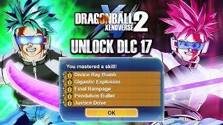 How To Unlock ALL New DLC 17 CAC Skills  Dragon Ball Xenoverse 2  LSSJ  Rosé CAC Scythe Gameplay [upl. by Ylrebmi945]