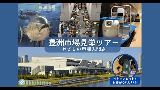 豊洲市場見学ツアー やさしい市場入門♪ ご紹介動画 [upl. by Bowne]