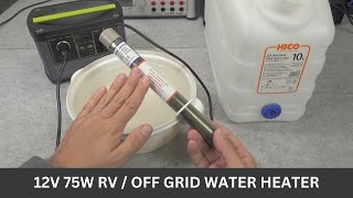 OffGrid 12V DC Water Heater amp Shower Solution – Perfect for Camping RV Preppers amp Power Outages [upl. by Maxfield]